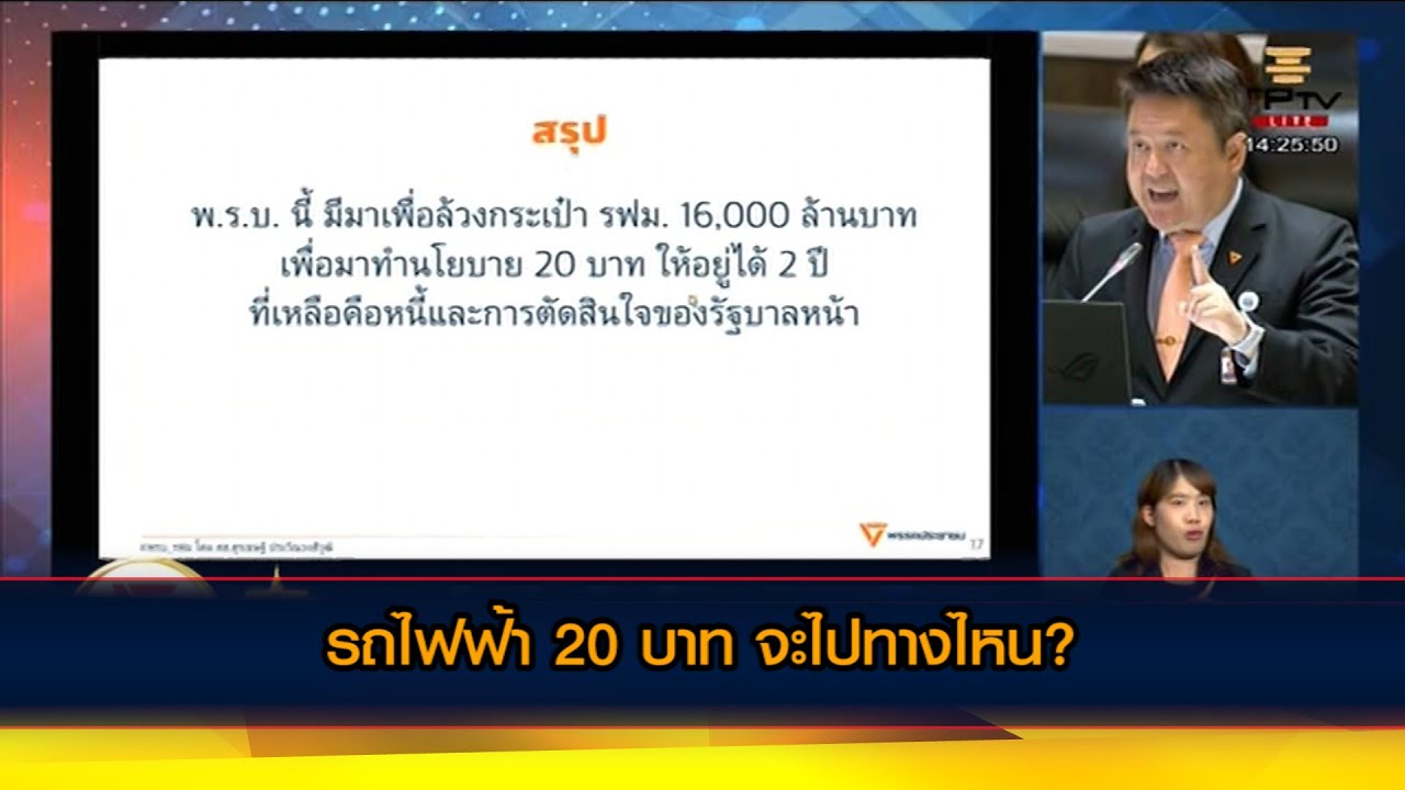รถไฟฟ้า 20 บาท จะไปทางไหน? ผ่านร่าง พ.ร.บ.การรถไฟฟ้าฯ เปิดทางล้วงกระเป๋าจาก รฟม.หนุนร 20 บาทตลอดสาย