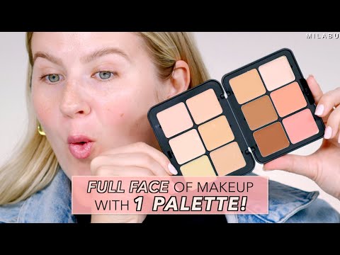 I Tried the MAKE UP FOR EVER All-in-One Cream Makeup Palette Going