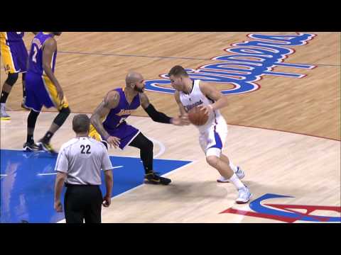 Blake Griffin Notches Near Triple-Double in Rout of Lakers