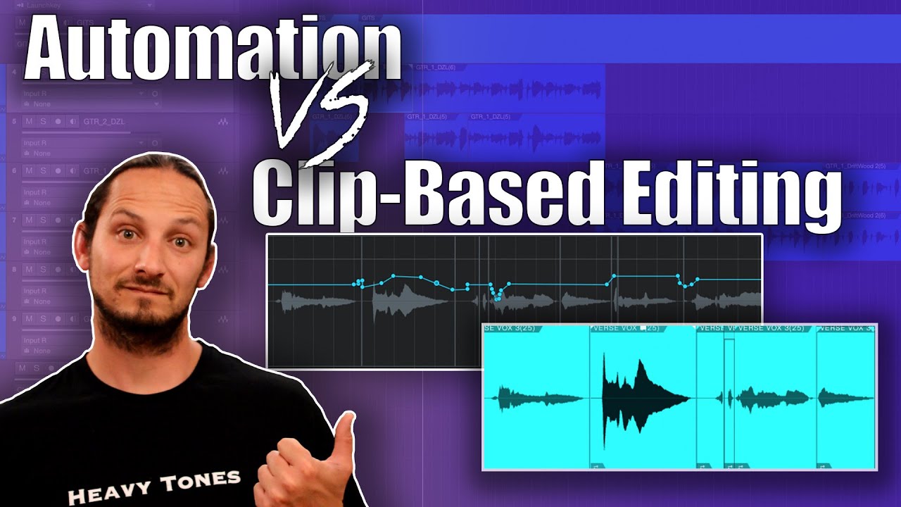 Volume Automation vs Clip Gain Editing - YouTube