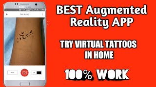 Try Virtual Tattoos In Home  Using An Augmented Reality App screenshot 4