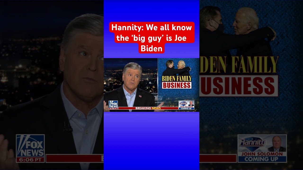 Biden is without a doubt the most corrupt president in US history: Hannity #shorts