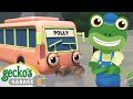 Learn to Count to 5 with Little Buses 🚌 Gecko's Garage | Trucks For Children | Cartoons For Kids