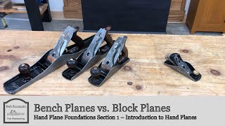 Bench Planes vs Block Planes | Hand Plane Foundations by Bob Rozaieski Fine Woodworking 6,550 views 2 years ago 4 minutes, 2 seconds