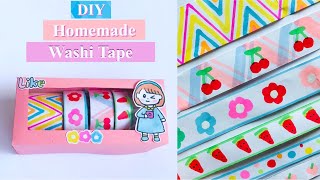 💙 DIY BLUE THEME Washi Tape Ideas for Journal 💙 / Washi Tape