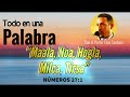 Maala, Noa, Hogla, Milca, Tirsa. Números 27:1