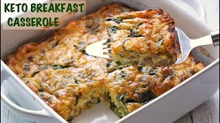 Keto Breakfast Casserole Creole Sausage And Eggs Low Carb Keto Breakfast Brunch Recipe Ideas