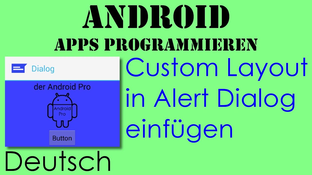 Eigenes Layout in Alert Dialog einfügen - Android Apps programmieren ...