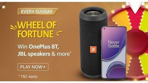 Amazon Wheel Of Fortune Quiz Answers Today | Win Echo Dot | 31 January 2020