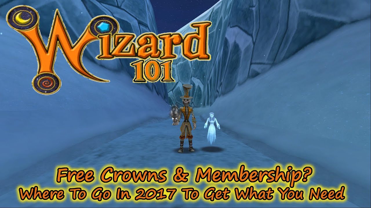 Wizard101 Free Crowns & Membership Where to Find It In 2017 YouTube