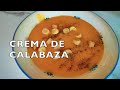 Crema de calabaza