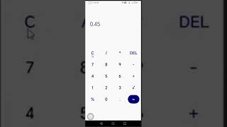 Calculator App - React Native | Android Emulator screenshot 4