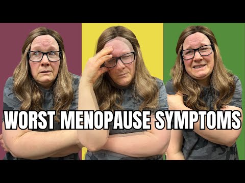 Top 12 worst peri & post menopause symptoms!