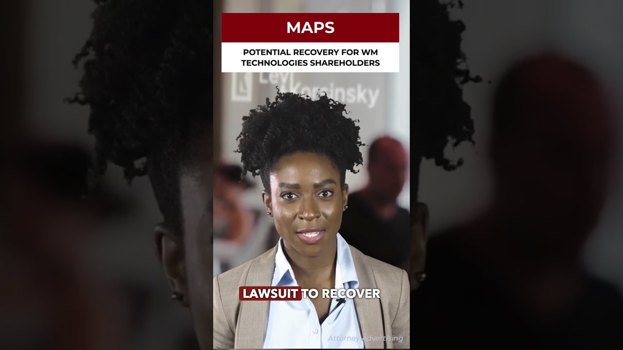 Shareholder Alert For WM Technologies MAPS 