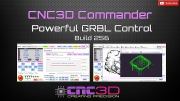 CNC3D Commander - GRBL Control Software BUILD 256