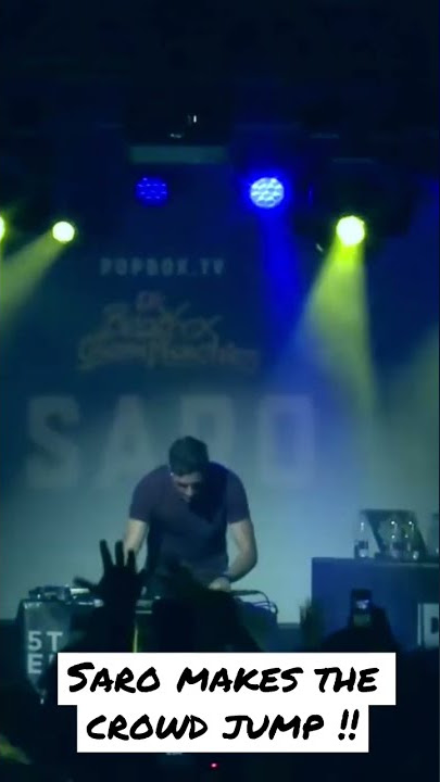 Saro makes the crowd jump !! #beatboxing #loopstation #beatbox