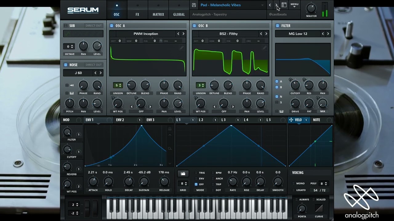 Analogpitch - Tapestry (Serum Preset Pack)