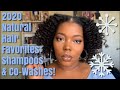 My Favorite Shampoos & Co-Washes of 2020 | 2020 Natural Hair Faves!