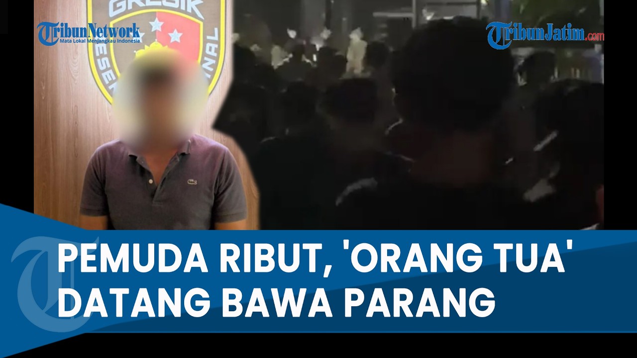 TRAGEDI PEMBACOKAN PATROL SAHUR GRESIK, Dipicu Anak Muda Saling Ejek Picu Orang Tua Bawa Parang