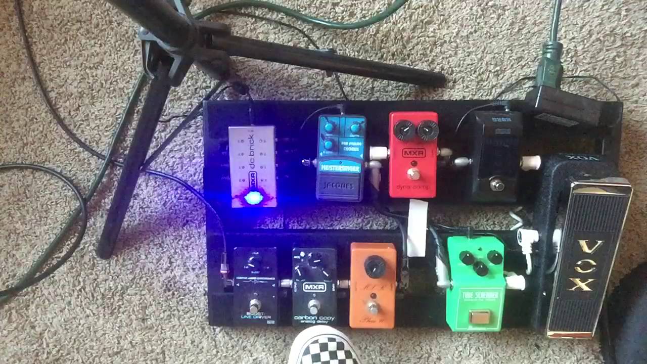 Guitar FX pedal chain order tutorial YouTube