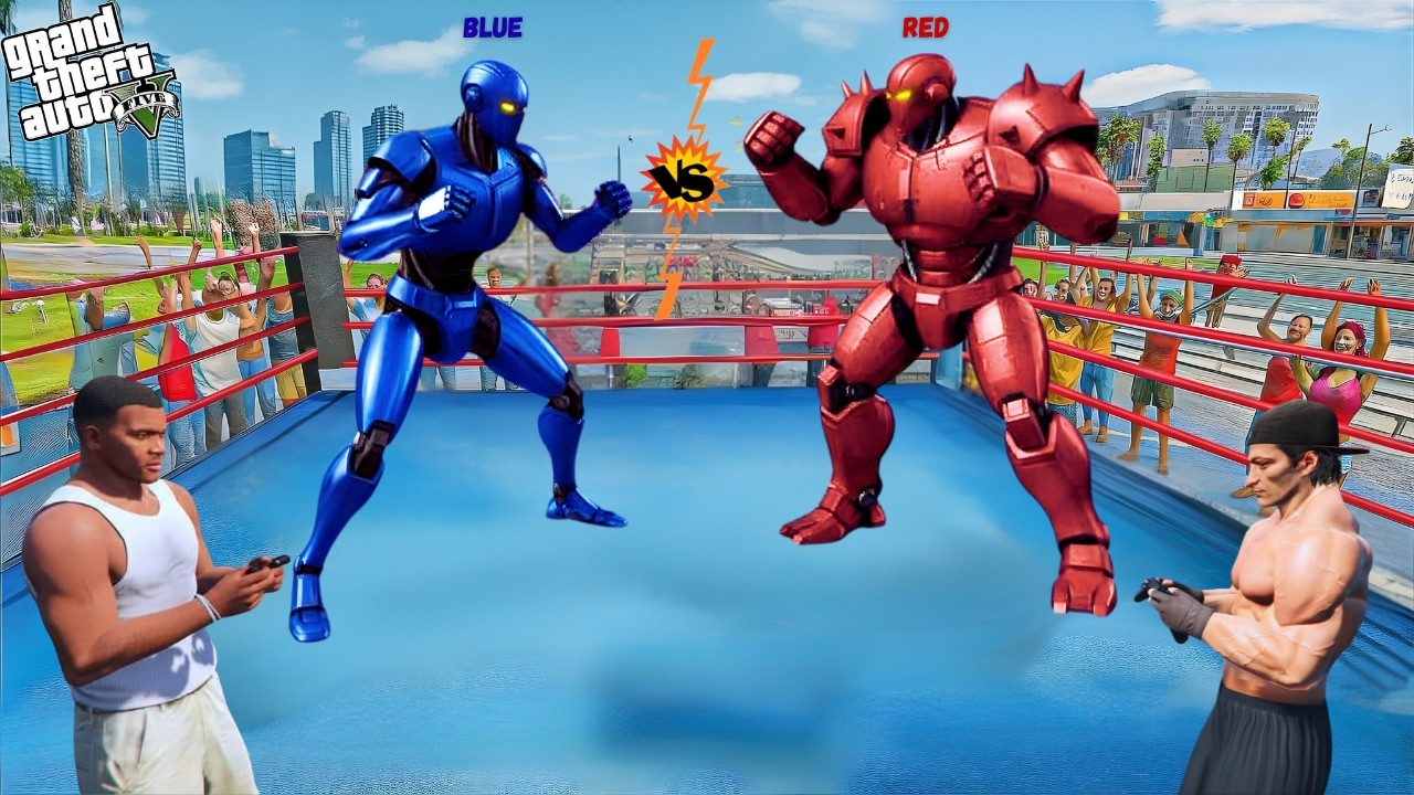 Franklin Make a Robot in GTA 5