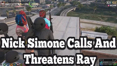 Nick Simone Calls And Threatens Ray | No-Pixel 3.1