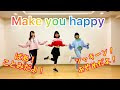 【NiziU】Make you happy 【元eテレのおねえさん達バージョン】踊ってみた