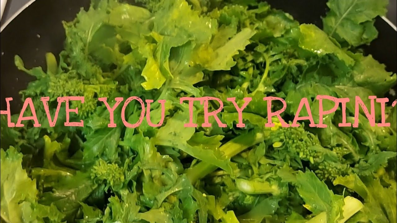 ASMR EASY AND QUICK RAPINI STIR FRY YouTube