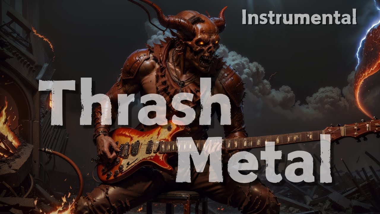 🔥Thrash Metal Playlist🔥Roar From the Depths of Hell / For WorkOut & Gaming