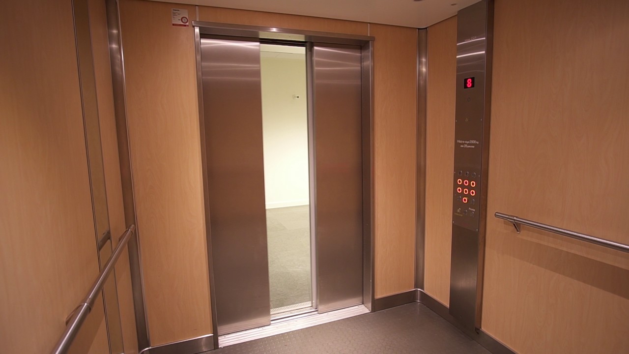 Sweden, Stockholm, Råcksta, Funäsgatan 36, HISS-CRAFT elevator