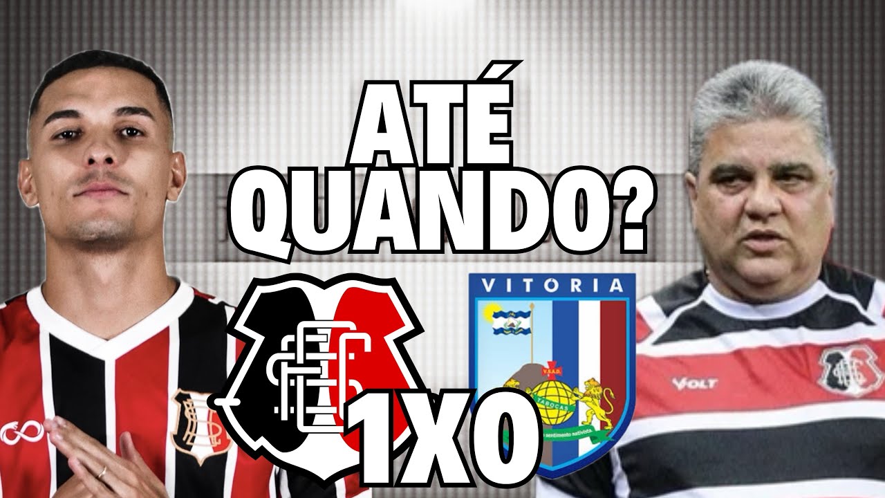SANTA CRUZ VENCE O VITÓRIA NA ARENA, É LÍDER, MAS PRECISA MELHORAR MUITO!