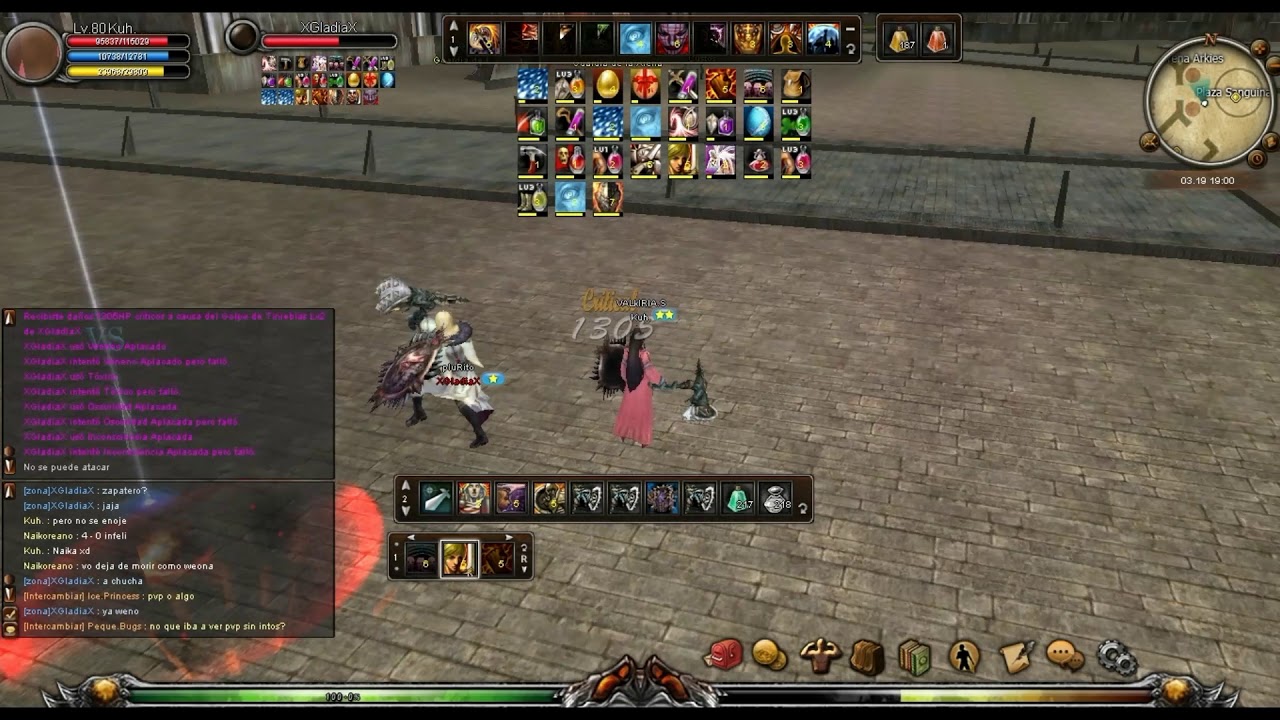 Shaiya Latino eclipse - 1vs1 Guardián Lv80