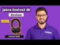 Jabra Evolve2 40 Review USB Wired Headset + LIVE MIC TESTS!