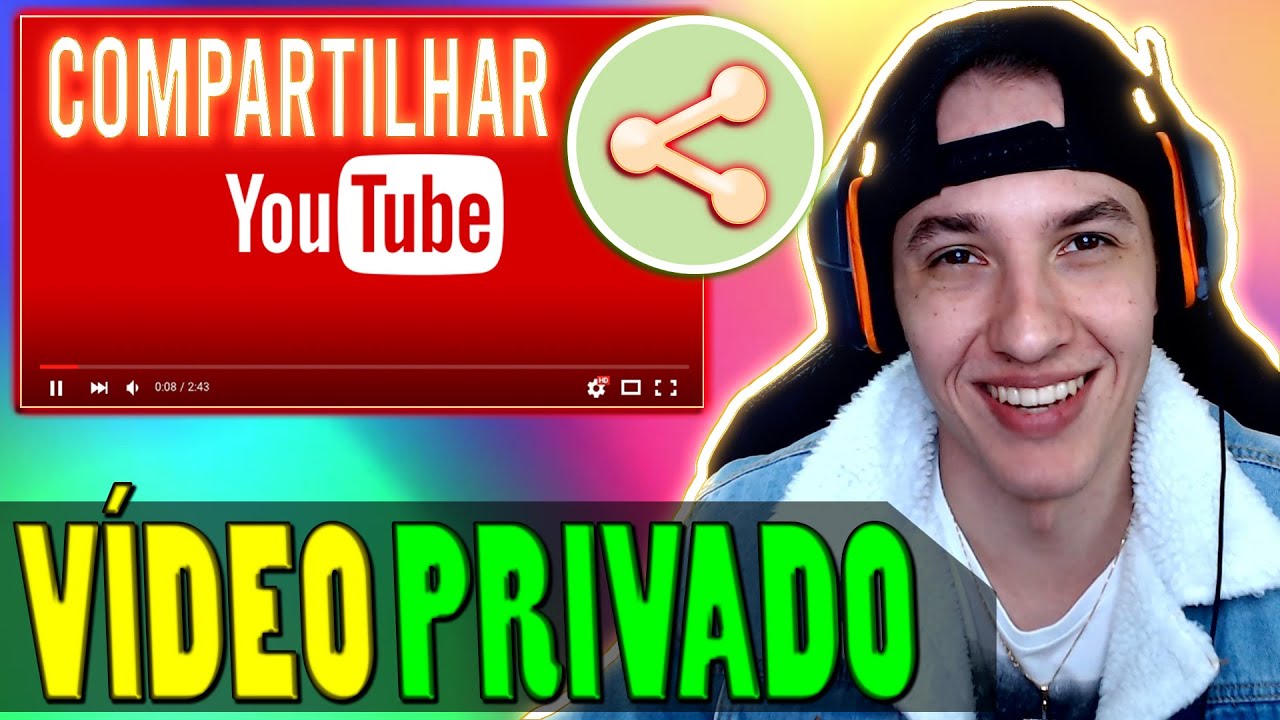 Como COMPARTILHAR VÍDEO PRIVADO no  2021 