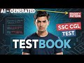 🔴LIVE Testbook AI - GENERATED SSC CGL Eduquity New Pattern Test