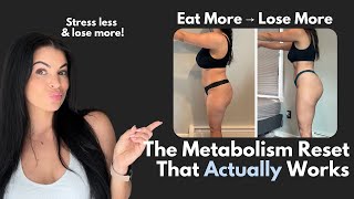 STOP Dieting to Lose Weight | My 3-Step Metabolism Reset for Stubborn Fat