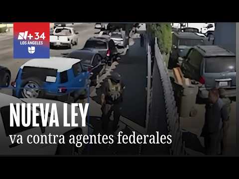 New California law allows lawsuits against federal agents for alleged abuse