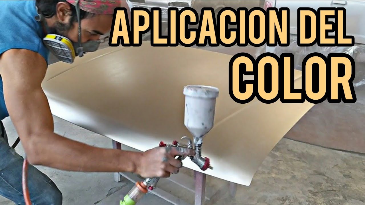 Pintando cofre COLOR METÁLICO / parte 2 / Aplicación del color