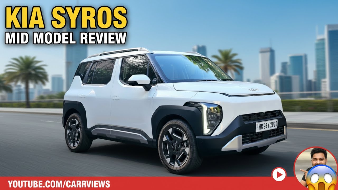 Kia Syros most Comfortable and Compact Mini SUV in Just ₹........😍