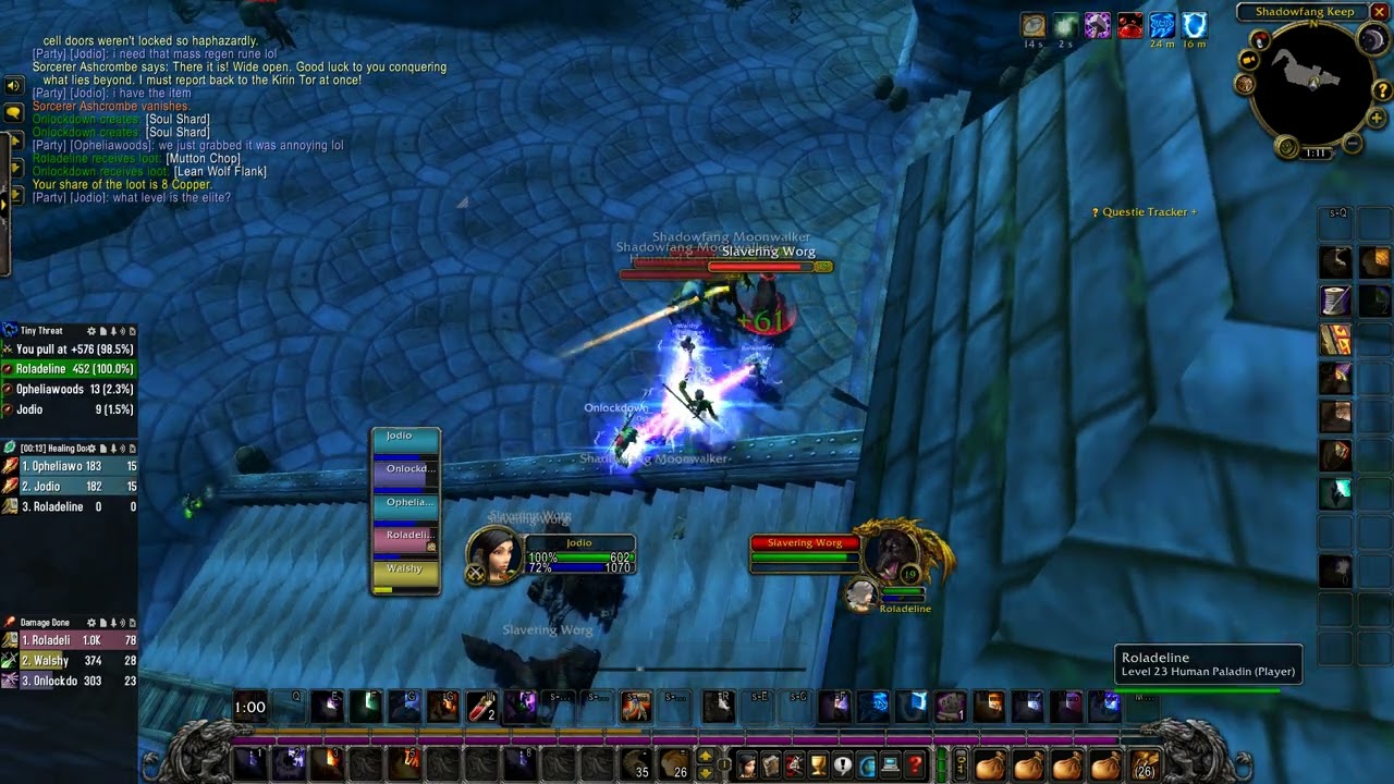 i love arcane healing