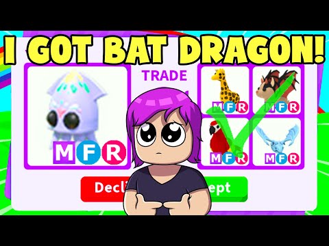 i traded my MEGA SQUID (adopt me)