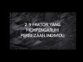 PERBEZAAN INDIVIDU DAN FAKTOR YANG MEMPENGARUHINYA