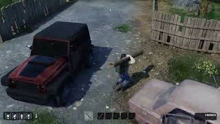 HumanitZ  gameplay, is it better then Project Zomboid ? Part 1