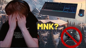 CONTROLLER PLAYER TRIES TO PLAY MOUSE AND KEYBOARD IN RANKED RAINBOW SIX SIEGE!