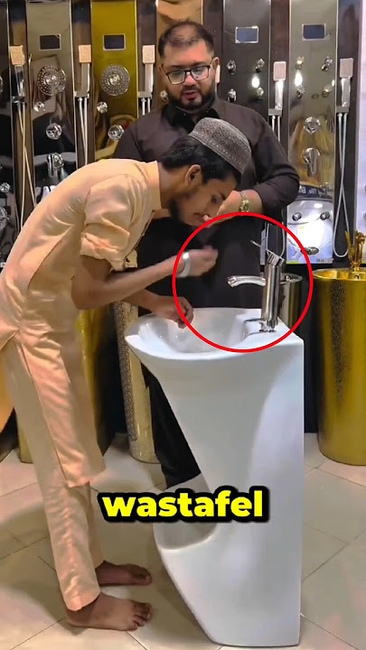 The Most Comfortable Washbasin for Muslims Abroad!