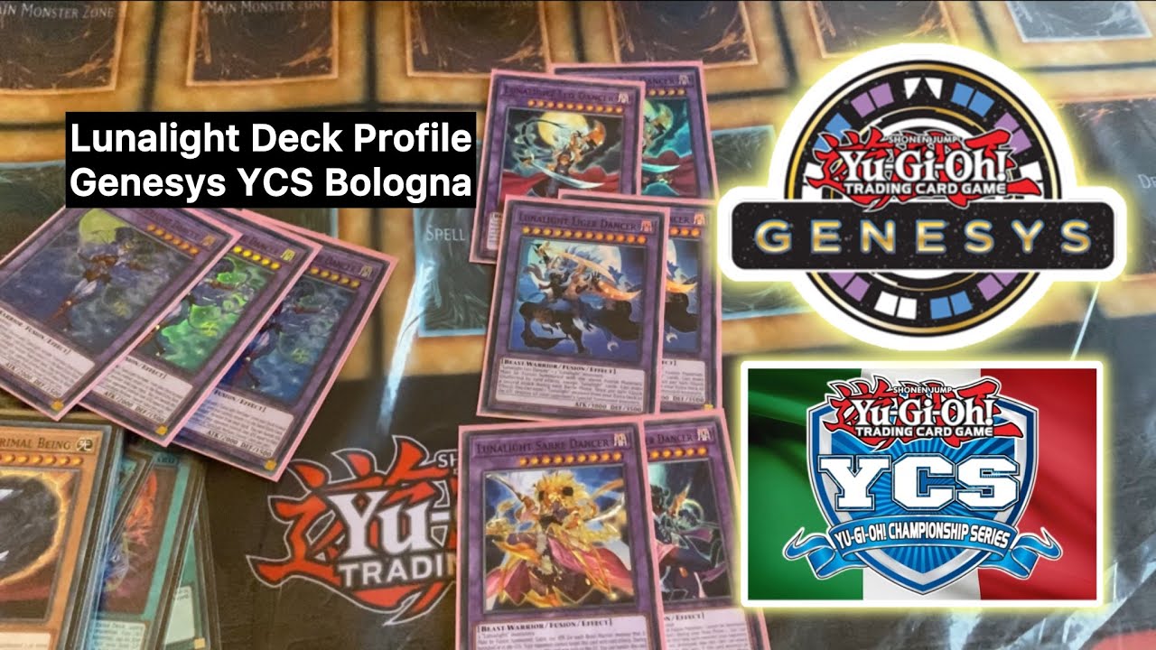 Lunalight Deck Profile Genesys Invitational Qualifier YCS Bologna 2025 - Giles Dale