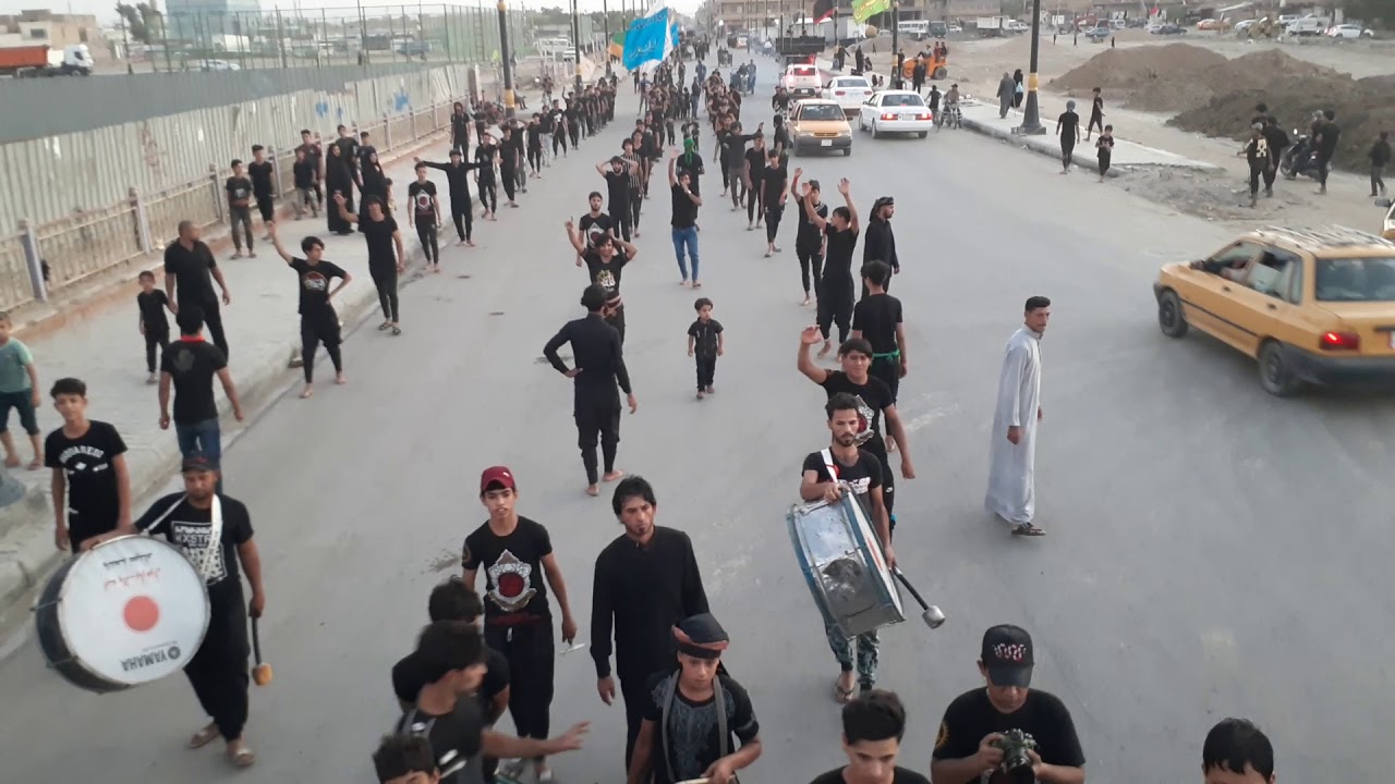 دخوليه موكب خدام الزهراء ع الى موكب شيعه علي ع يوم 11من محرم الحرام 2020