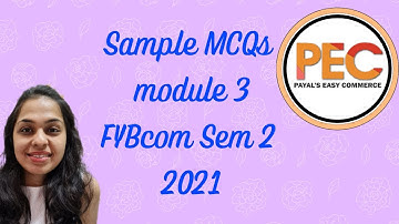 MCQ I FYBCOM SEM 2 MODULE 3 I Commerce 2 I RECENT TRENDS IN SERVICE SECTOR