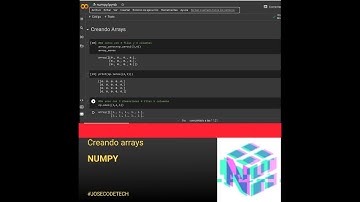 03 Creando diferentes arrays con Numpy