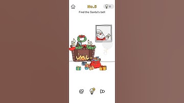Brain Out 🤯✅: Save Santa 🎅 Level *5 (Android, iOS) Gameplay #Shorts #PlayGo!